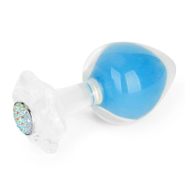 Korek Analny Silikonowy Gemoria Silicone Butt (glow-in-the-dark) Lovetoy | 100% ORYGINAŁ| DYSKRETNA PRZESYŁKA
